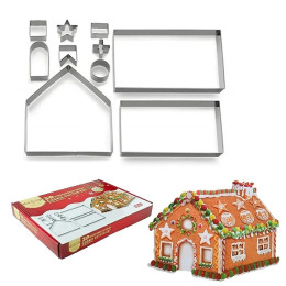 Набор форм для фигурной резки "Пряничный домик"