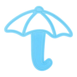 Форма для вырезки теста "Зонтик" (11х10,5 см)