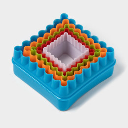 Набор форм для вырезания "Квадрат", 5 штук