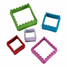 Набор форм для вырезания "Квадрат", 5 штук