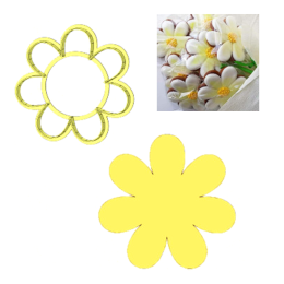 Форма для вырезания печенья «Цветок 7 лепестков», 7 см