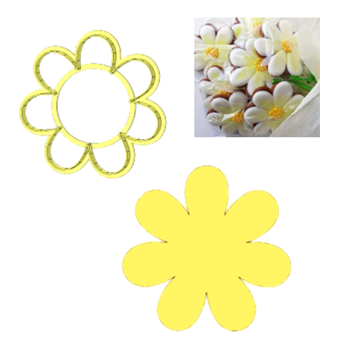  Форма для вырезания печенья «Цветок 7 лепестков», 7 см- идеальный инструмент для кондитеров