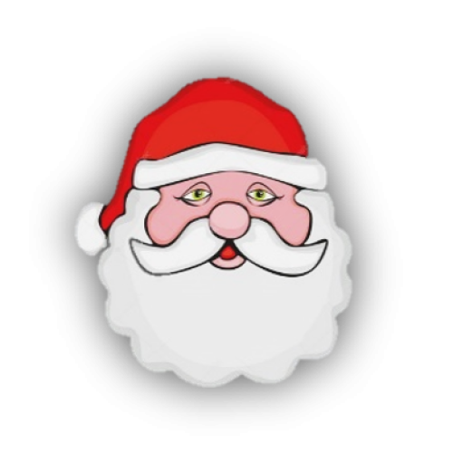 ВЫРУБКА И ШТАМП САНТА КЛАУС ДЛЯ КОНДИТЕРОВ 9Х8,5 СМ - ИДЕАЛЬНЫЙ ИНСТРУМЕНТ ДЛЯ СОЗДАНИЯ ПРАЗДНИЧНОЙ ВЫПЕЧКИ