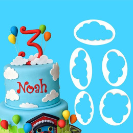 Набор выемок кондитерских для марципана и теста, (7,8×4,6×1 см)