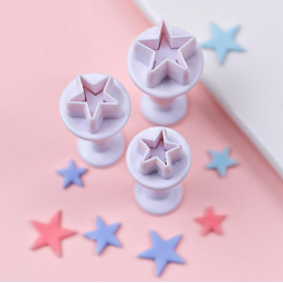 Набор плунжеров "Звездочка", 3 штуки