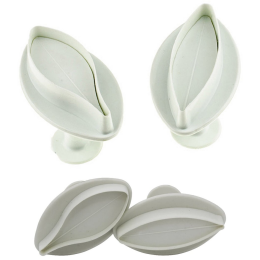 Набор плунжеров кондитерских "Листья", 2 штуки