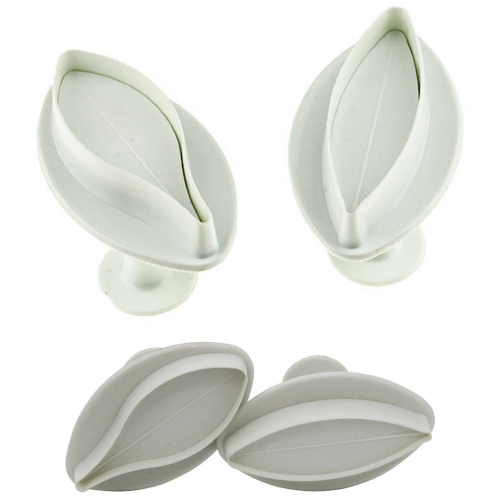 Набор кондитерских плунжеров "Листья" для профессионального декора тортов и выпечки