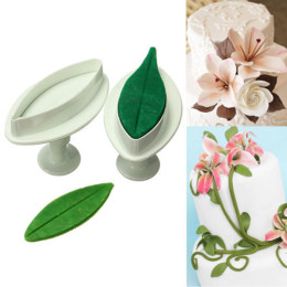 Набор плунжеров кондитерских "Листья", 2 штуки