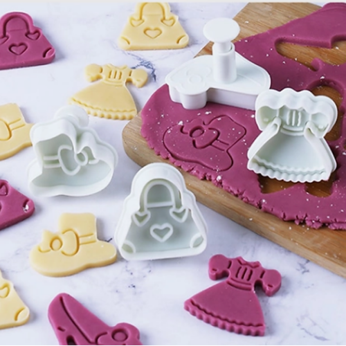 Набор плунжеров кондитерских Модница для профессионального декора из мастики и марципана