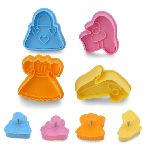 Набор плунжеров кондитерских Модница для профессионального декора из мастики и марципана