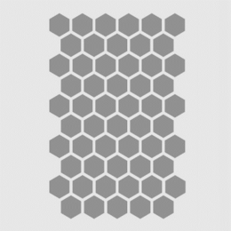 Трафарет "Соты", 22 х 28 см