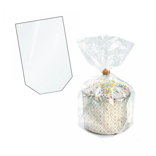 Пакет для кулича с дном без рисунка