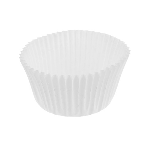 Капсулы бумажные белые круглые