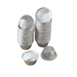 Набор форм для выпечки из фольги Доляна, 50 мл, 6 х 3 см, 50 шт
