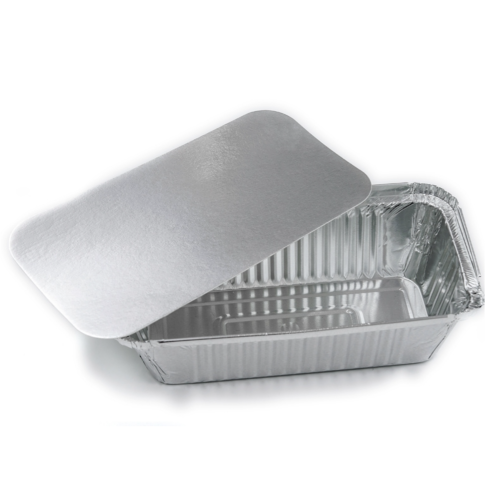 Форма алюминиевая одноразовая с крышкой 201 х 118 х 45 мм, 685 мл по отличной цене