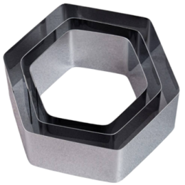 Набор форм для выпечки и выкладки «Шестиугольник»