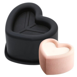 Форма силиконовая для муссовых тортов «Сердце»