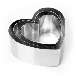 Набор форм для выпечки и выкладки «Сердца»