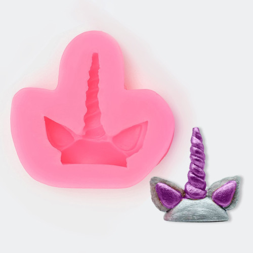 Молд Единорог для кондитеров - создание объемных украшений для тортов и капкейков