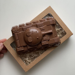 Форма для шоколада и конфет «Танк большой»