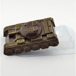 Форма для шоколада и конфет «Танк большой»