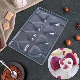 Форма для шоколада "Сердце"