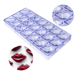 Форма для конфет поликарбонатные "Губы"