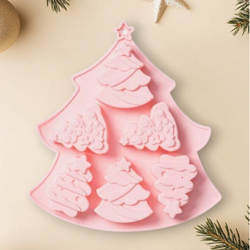 Форма силиконовая "Ёлочки"  для кондитеров: идеальный инструмент для создания праздничных десертов