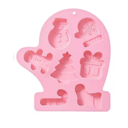 Форма силиконовая "Новый Год", 7 ячеек