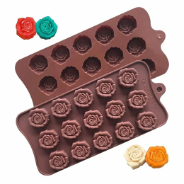 Форма силиконовая для шоколада «Розочки»