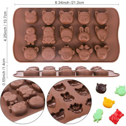 Форма силиконовая «Животные. Любовь»