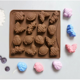 Форма силиконовая «Насекомые»