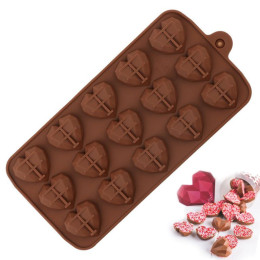 Форма силиконовая «Холодное сердце», 15 ячеек