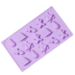 Форма силиконовая «Ёлочки - иголочки»