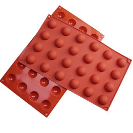 Формы для шоколада "Сфера 5", 24 ячейки, d=2,7 см