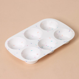 Форма силиконовая «Фигуры. Полусфера» (d=6,7 см)