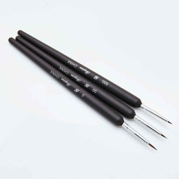 Кисти кондитерские для мелких деталей (3 шт)