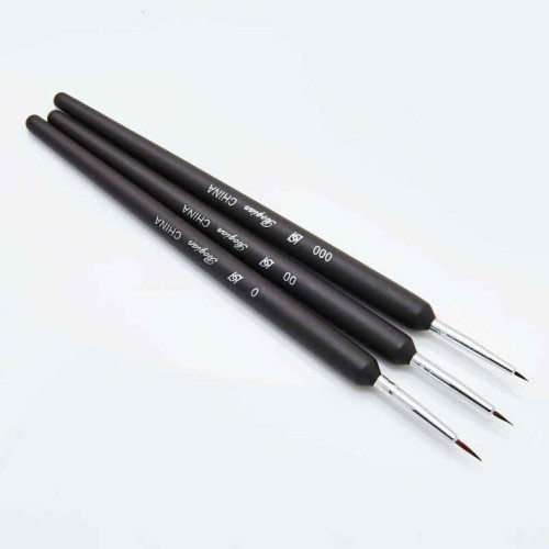 Кисти кондитерские для мелких деталей (3 шт)