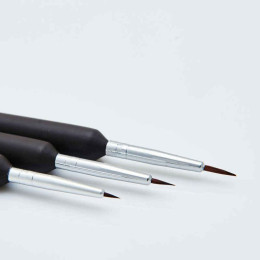 Кисти кондитерские для мелких деталей (3 шт)