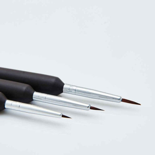 Кисти кондитерские для мелких деталей (3 шт)