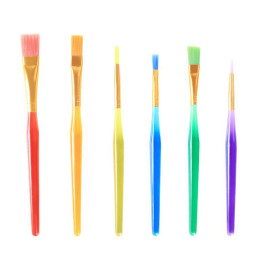 Кисти кондитерские цветные (6 штук)