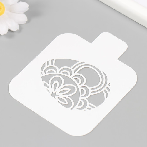 Кондитерский трафарет Яйцо для уникального декора тортов и десертов