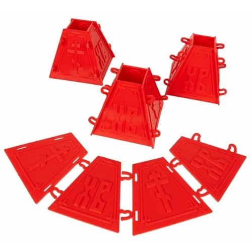 Форма пластиковая для творожной Пасхи, 900 гр