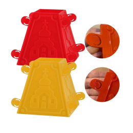 Форма пластиковая для творожной Пасхи, 900 гр