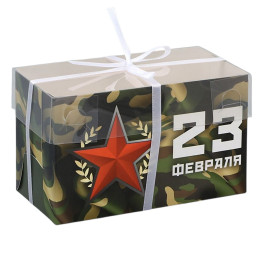 Коробка для капкейка «Звезда», 16 × 8 × 10 см 