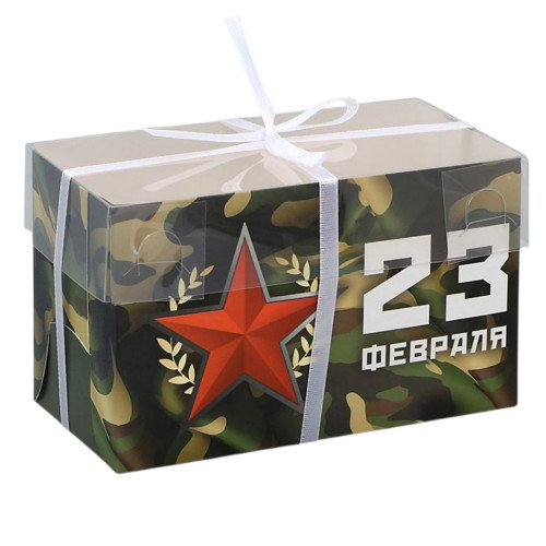 Коробка для капкейка «Звезда», 16 × 8 × 10 см  по отличной цене 