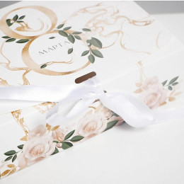 Коробка подарочная «С 8 марта», золото, 16,5 х 12 х 5 см