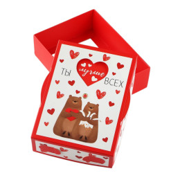 Коробка складная «Любовь », 16 * 12 * 5 см