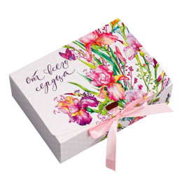 Коробка подарочная «От всего сердца», 16,5 х 12 х 5 см