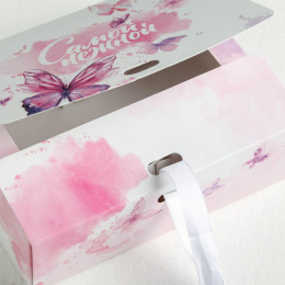 Коробка подарочная «Самой нежной», 20 х 18 х 5 см